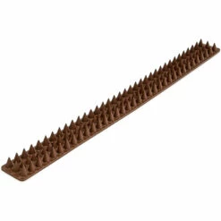 Relaxdays Piques Pour Murs Et Barrières Crampons Anti-oiseaux Anti-pigeons 4 Panneaux Longueur Totale: 196 Cm Chat, Marron -Outil d'entretien du jardin Soldes 10365091 2