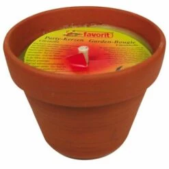 FAVORIT - Bougie Anti-moustique Dans Pot Terre Cuite