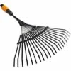 FISKARS® Fiskars Balai à Feuilles, Tête D'outil QuikFit, 22 Dents, Largeur: 43 Cm, Dents En Acier, Noir/Orange, QuikFit, 1000644 -Outil d'entretien du jardin Soldes 10641605 1