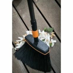 FISKARS® Fiskars Balai D'extérieur, Tête D'outil QuikFit, Largeur: 26 Cm, Poils En Polypropylène, Noir/Orange, QuikFit, 1001415 -Outil d'entretien du jardin Soldes 10641629 4