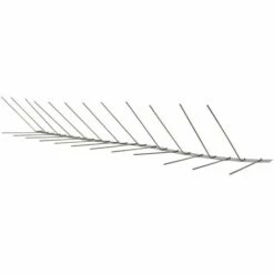 PESTSYSTEMS 5 Mètre Pics Anti Pigeon Pour Gouttière 2 Rangées V2A Titan - Solution De Qualité Pour Contrôle Des Oiseaux Pointes En Acier Inoxydable De Contrôle Des Oiseaux -Outil d'entretien du jardin Soldes 11166567 3