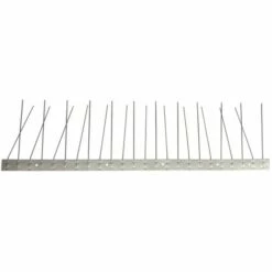 PESTSYSTEMS 5 Mètre Pics Anti Pigeon Pour Gouttière 2 Rangées V2A Titan - Solution De Qualité Pour Contrôle Des Oiseaux Pointes En Acier Inoxydable De Contrôle Des Oiseaux -Outil d'entretien du jardin Soldes 11166567 4