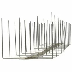 PESTSYSTEMS 10 Mètre Pics Anti Pigeon 4 Rangées V2A Titan - Solution De Qualité Pour Contrôle Des Oiseaux Base D'acier Inoxidable De Contrôle Des Oiseaux -Outil d'entretien du jardin Soldes 11166572 3