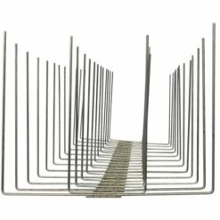 PESTSYSTEMS 10 Mètre Pics Anti Pigeon 4 Rangées V2A Titan - Solution De Qualité Pour Contrôle Des Oiseaux Base D'acier Inoxidable De Contrôle Des Oiseaux -Outil d'entretien du jardin Soldes 11166572 4