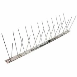 PESTSYSTEMS 5 Mètre Pics Anti Pigeons 2 Rangées V2A - Solution De Qualité Pour Contrôle Des Oiseaux Base D'acier Inoxidable De Contrôle Des Oiseaux -Outil d'entretien du jardin Soldes 11166589 3