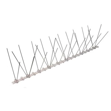 PESTSYSTEMS 10 Mètre Pics Anti Pigeons 3 Rangées En Polycarbonate - Solution De Qualité Pour Contrôle Des Oiseaux 5 PESTSYSTEMS 10 Mètre Pics Anti Pigeons 3 Rangées En Polycarbonate - Solution De Qualité Pour Contrôle Des Oiseaux – Image 3