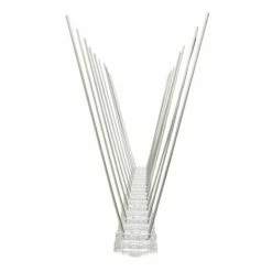 PESTSYSTEMS 5 Mètre Pics Anti Pigeons 2 Rangées En Polycarbonate - Solution De Qualité Pour Contrôle Des Oiseaux -Outil d'entretien du jardin Soldes 11166599 4