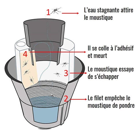 Piege Moustique Tigre Et Anti Larve De Moustique Biogents - Alu 4 Piege Moustique Tigre Et Anti Larve De Moustique Biogents - Alu – Image 2