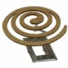 OUTILS ET NATURE Naturel - Spirale Anti-moustique - Kit De 10 Spirales + 1 Socle Métallique
