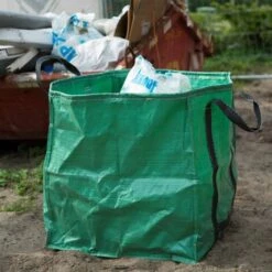Sac à Déchets De Jardin Carré Vert 148 L Nature - N/A -Outil d'entretien du jardin Soldes 12347301 3