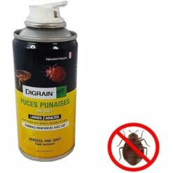 DIGRAIN Fumigene Anti Puce Et Punaise De Lit - Alu