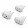 SOLDELA Lot De 3 Prises Anti-Moustiques à Ultrasons Répulsifs Anti-Insectes -Outil d'entretien du jardin Soldes 13376985 1