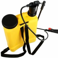 OOBEST Pulvérisateur De Jardin à Pression Pulvérisateur à Dos 16 Litres En Plastique - Jaune -Outil d'entretien du jardin Soldes 14074503 3