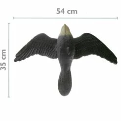 PrimeMatik - Faucon Volant épouvantail 54x35 Cm -Outil d'entretien du jardin Soldes 14628282 3
