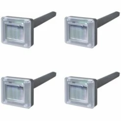 VIDAXL Kit 4 X Solaire Energie Anti Chasse De Rongeurs