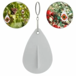 PrimeMatik - Disques Réfléchissants Répulsifs Pour Oiseaux Répulseur D'oiseaux Épouvantail 5-pack -Outil d'entretien du jardin Soldes 15121522 2