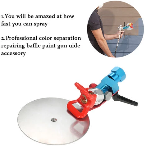ASUPERMALL Outil De Guidage De Pulverisateur De Peinture, 7/8 ", Buse De Pulverisation Sans Air 7 ASUPERMALL Outil De Guidage De Pulverisateur De Peinture, 7/8 ", Buse De Pulverisation Sans Air – Image 5