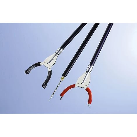 FLORA Appareil De Collecte - Pince à Extrémités En Acier - Longueur H.t. 1050 Mm, Lot De 2 4 FLORA Appareil De Collecte - Pince à Extrémités En Acier - Longueur H.t. 1050 Mm, Lot De 2 – Image 2