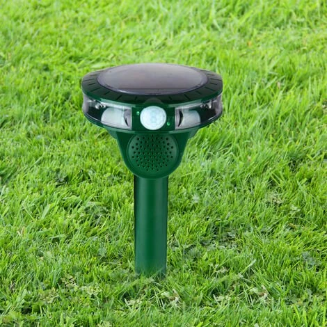 FISHTEC® Répulsif Ultrasons Solaire + Flash 270° - Détecteur De Mouvement 4 FISHTEC® Répulsif Ultrasons Solaire + Flash 270° - Détecteur De Mouvement – Image 2