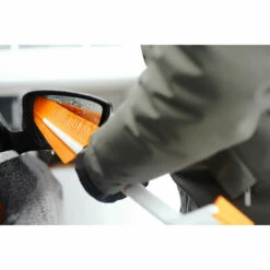 FISKARS® Fiskars Brosse Et Grattoir à Neige Pour Voiture, Démontable, Plastique/Silicone, Blanc/Orange, SnowXpert, 1019352 -Outil d'entretien du jardin Soldes 16601490 3