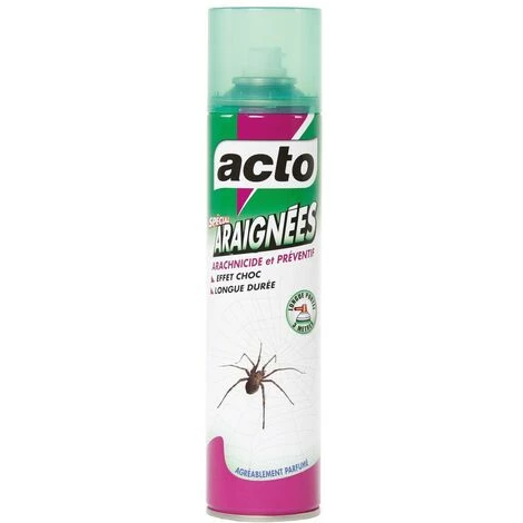 Aérosol Anti Araignées 400 Ml - ACTO 3 Aérosol Anti Araignées 400 Ml - ACTO