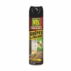 KB HOME DEFENSE Home Défense Guèpes & Frelons Aérosol 400 Ml