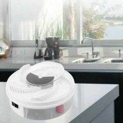 SHOPSTORY AUTOMATIC FLY TRAP : Piège à Mouches Électrique, Rotatif Et Non-Toxique -Outil d'entretien du jardin Soldes 17598718 3