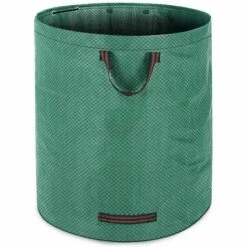 GARDEBRUK 4x Sacs De Jardin 280L 50kg Sac à Déchets Avec 3 Poignées Arceau En PVC Feuilles Déchets Jardin Branches 4x Sac à Déchets De Jardin -Outil d'entretien du jardin Soldes 18477015 3