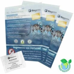 Recharge Piege Anti Moustique Sweetscent Biogents 6 Mois Pack Saison - Alu