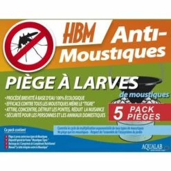 HBM Pack 5 Pièges Larve De Moustique Aqualab - Alu 9 HBM Pack 5 Pièges Larve De Moustique Aqualab - Alu -Outil d'entretien du jardin Soldes 18646300 3