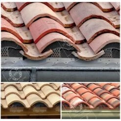 Obturateurs De Tuile - Peigne Pare-oiseaux Individuel - Boîte De 50 - INTERPLAST - TRANSLUCIDE -Outil d'entretien du jardin Soldes 19923043 5