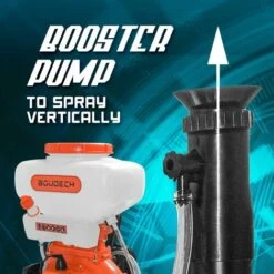 Boudech Atomiseur Souffleur à Dos 2in1 20lt 2,13kw Avec Fonction Booster.Pompe De Pulvérisation De Liquide Pour La Désinfection Antibactérienne Des Plantes, Arbres Et Arbustes -Outil d'entretien du jardin Soldes 22711172 3