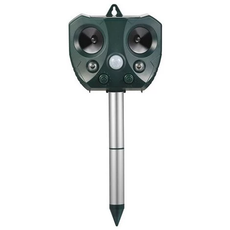 MERKMAK Repulsif Chat Ultrason Solaire Exterieur Sensibilite Et Frequence Reglable Pour Repousser Animaux Nuisibles Protecteur De Jardin 3 MERKMAK Repulsif Chat Ultrason Solaire Exterieur Sensibilite Et Frequence Reglable Pour Repousser Animaux Nuisibles Protecteur De Jardin