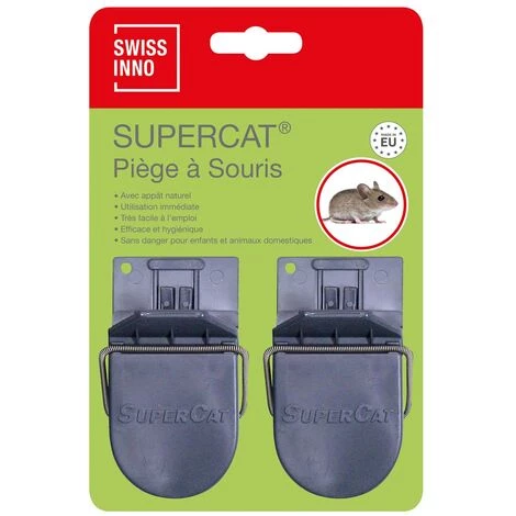 2 Pièges à Souris SUPERCAT - SWISSINNO 5 2 Pièges à Souris SUPERCAT - SWISSINNO – Image 3