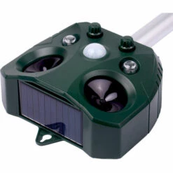 ASUPERMALL Solaire A Ultrasons Repeller Etanche Animaux Nuisibles Exterieur Expulseur Avec Detecteur De Mouvement Et Lumiere Clignotante Repeller Pour Chats Chiens Repel-Pesticides -Outil d'entretien du jardin Soldes 23734573 5