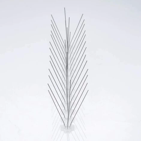 ONECE Pic Anti Pigeon 3.3 Mètres En Acier Inoxydable & Base En Plastique Souple, 10 Pièces De 33cm, Pointes Anti-Oiseaux, Moineaux, Corneilles - Contient 5 Colles - Blanc 6 ONECE Pic Anti Pigeon 3.3 Mètres En Acier Inoxydable & Base En Plastique Souple, 10 Pièces De 33cm, Pointes Anti-Oiseaux, Moineaux, Corneilles - Contient 5 Colles - Blanc – Image 4