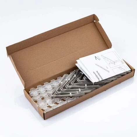 ONECE Pic Anti Pigeon 3.3 Mètres En Acier Inoxydable & Base En Plastique Souple, 10 Pièces De 33cm, Pointes Anti-Oiseaux, Moineaux, Corneilles - Contient 5 Colles - Blanc 7 ONECE Pic Anti Pigeon 3.3 Mètres En Acier Inoxydable & Base En Plastique Souple, 10 Pièces De 33cm, Pointes Anti-Oiseaux, Moineaux, Corneilles - Contient 5 Colles - Blanc – Image 5