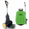 IRIS GARDEN Pulverisateur Electrique 16L Batterie Lithium 8Ah Chariot Trolley / Bretelles IRIS Chargeur + 3 Buses Jardin Désinfections