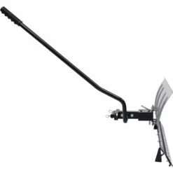 VidaXL Pare-neige Pour Tondeuse à Gazon 100 Cm - Argent -Outil d'entretien du jardin Soldes 24693920 3