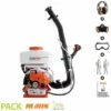 Pulvérisateur à Dos Atomiseur Liquide Et Poudre 42 Cm3 14 Litres Ruris A109S Masque Lunette Combinaison Inclus - Orange -Outil d'entretien du jardin Soldes 25080755 1