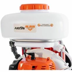 Pulvérisateur à Dos Atomiseur Liquide Et Poudre 42 Cm3 14 Litres Ruris A109S Masque Lunette Combinaison Inclus - Orange -Outil d'entretien du jardin Soldes 25080755 3