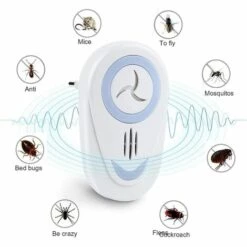 BARES Répulsif Ultrason,4 Pack Répulsif Ultrason Anti Moustiques,Anti-Rongeurs Insectes,Électronique Repulsif Moustique Intérieur Pour Souris Rats Moustiques Coquerelle Mouches Cafards Fourmis Araignées 9 BARES Répulsif Ultrason,4 Pack Répulsif Ultrason Anti Moustiques,Anti-Rongeurs Insectes,Électronique Repulsif Moustique Intérieur Pour Souris Rats Moustiques Coquerelle Mouches Cafards Fourmis Araignées -Outil d'entretien du jardin Soldes 25273004 3