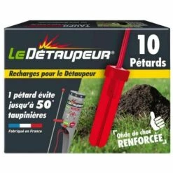 LE DETAUPEUR Recharge Petard Detaupeur X10 - Alu -Outil d'entretien du jardin Soldes 25615400 3