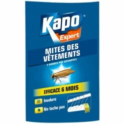 Papier Accordéon Contre Mites Des Vêtements X2 KAPO