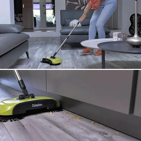 SHOPSTORY CICLOPLUS : Balai Mécanique Rotatif Avec Réservoir à Poussières 5 SHOPSTORY CICLOPLUS : Balai Mécanique Rotatif Avec Réservoir à Poussières – Image 3