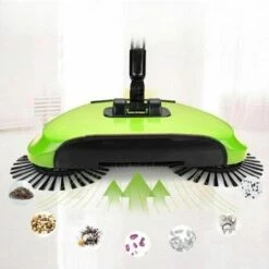 SHOPSTORY CICLOPLUS : Balai Mécanique Rotatif Avec Réservoir à Poussières 10 SHOPSTORY CICLOPLUS : Balai Mécanique Rotatif Avec Réservoir à Poussières -Outil d'entretien du jardin Soldes 25953674 4