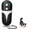 DEVENIRRICHE Trainer Ultrasonique Pour Chiens, Dispositif Anti-aboiements Portable, Répulsif Sonique Pour Chiens, Dispositif De Contrôle Des Aboiements, Anti-aboiements, Sans Danger Pour Les Animaux Et Les Humains, Pénétrer Les Murs, Dressage De Chiens En Extérieur à -Outil d'entretien du jardin Soldes 27052222 1