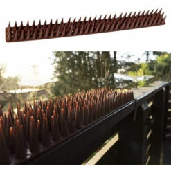 LRISHOM Spikes Oiseaux, 43Cm Defender Spikes Ecureuil Petits Oiseaux Pigeons Repulsif Spikes 10 LRISHOM Spikes Oiseaux, 43Cm Defender Spikes Ecureuil Petits Oiseaux Pigeons Repulsif Spikes -Outil d'entretien du jardin Soldes 27303236 4