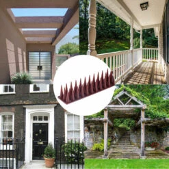 LRISHOM Spikes Oiseaux, 43Cm Defender Spikes Ecureuil Petits Oiseaux Pigeons Repulsif Spikes 11 LRISHOM Spikes Oiseaux, 43Cm Defender Spikes Ecureuil Petits Oiseaux Pigeons Repulsif Spikes -Outil d'entretien du jardin Soldes 27303236 5