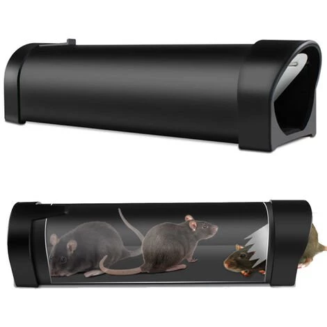 ASUPERMALL Souris Rat Rongeur Zapper Mouse Trap Humane Souris Mouse Trap Catch And Release Piege Souriciere Catcher Capture Cage D'Interieur 3 ASUPERMALL Souris Rat Rongeur Zapper Mouse Trap Humane Souris Mouse Trap Catch And Release Piege Souriciere Catcher Capture Cage D'Interieur
